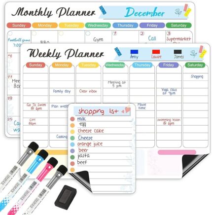 Magnetic Weekly Planner